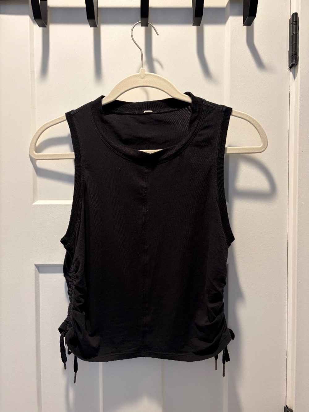 Black Lululemon Cinch Tank Top